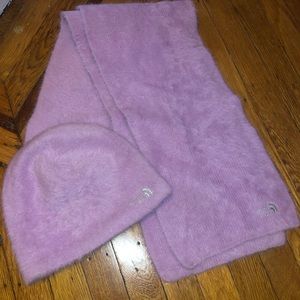 Authentic North Face Scarf & Hat set